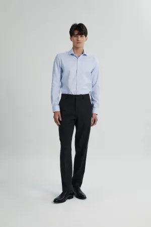 Alexander & Sons, Light Blue Dobby, Long Sleeve Shirt