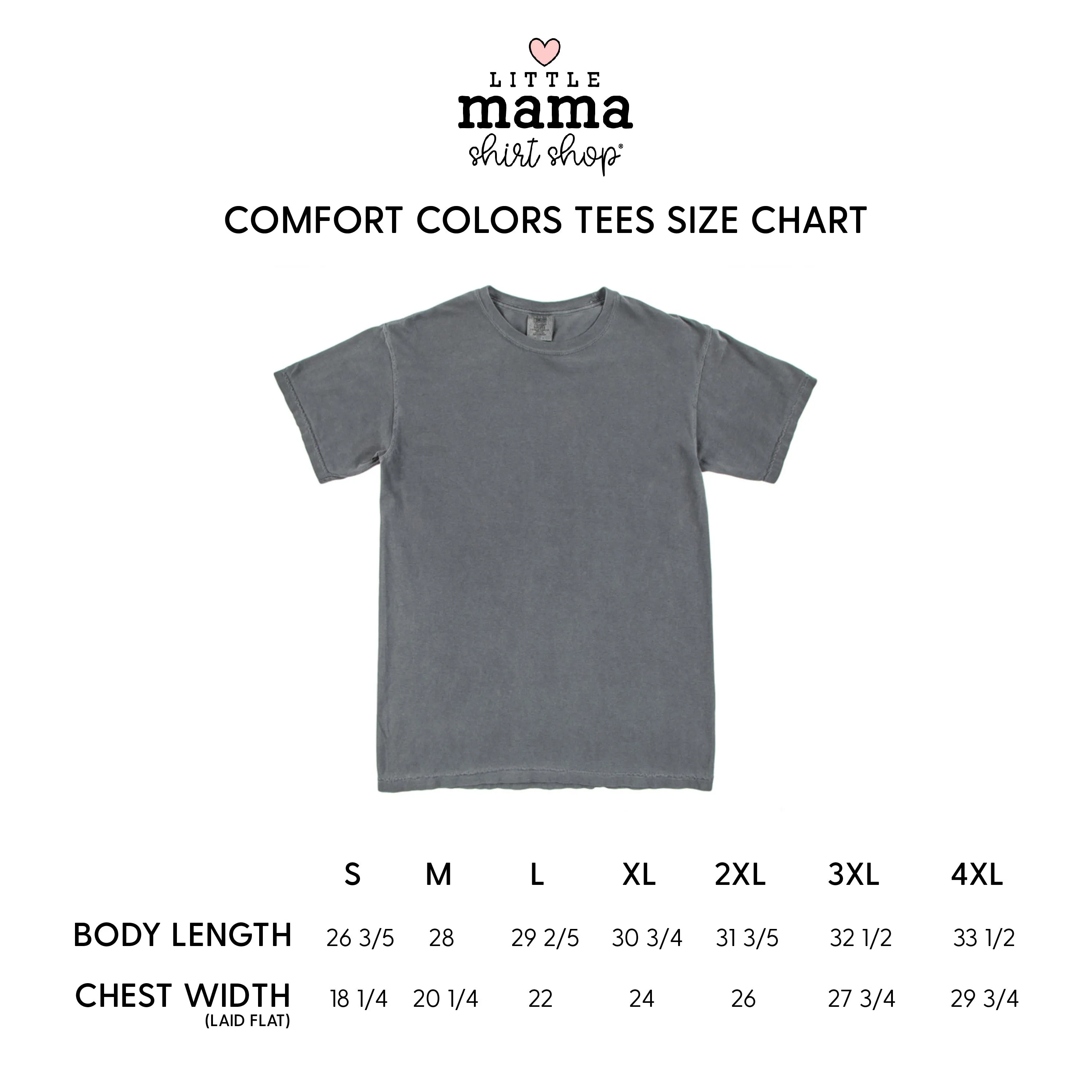 All Booked For Christmas (pf&b) - Comfort Colors Tee