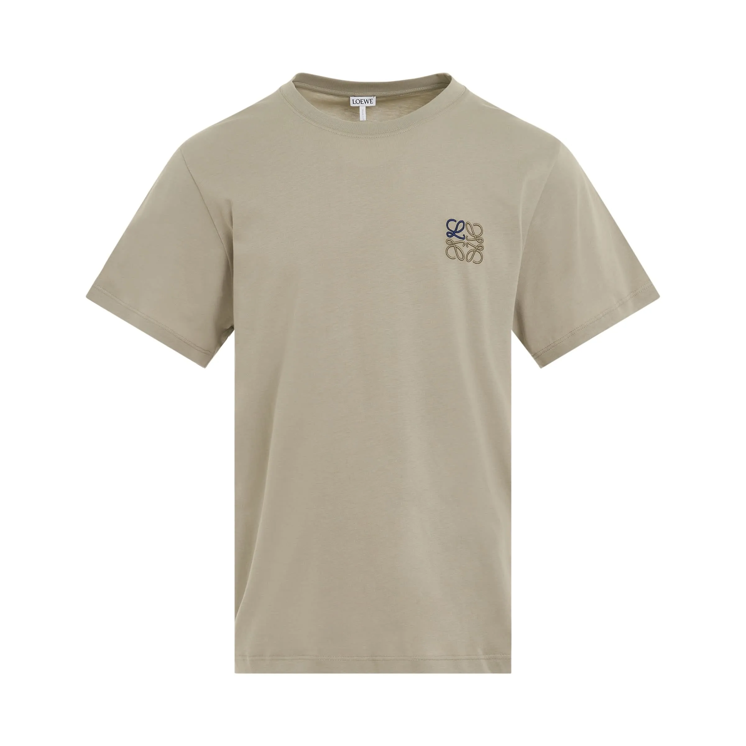 Anagram Logo T-Shirt in Sage
