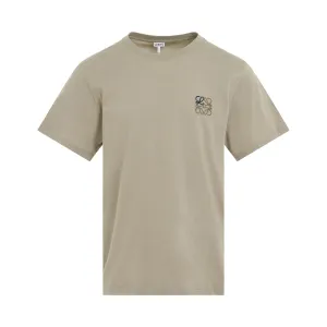 Anagram Logo T-Shirt in Sage