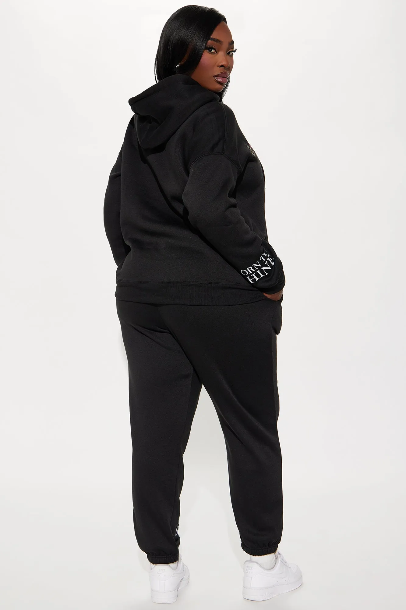 Be Kind Jogger Set - Black