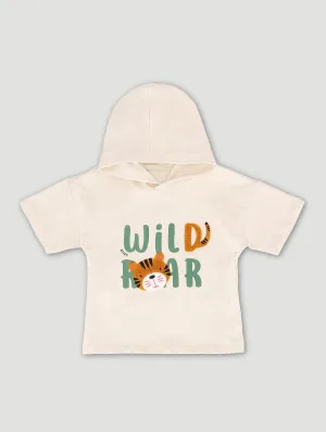 Boys Hooded Fleece Fashion Tee