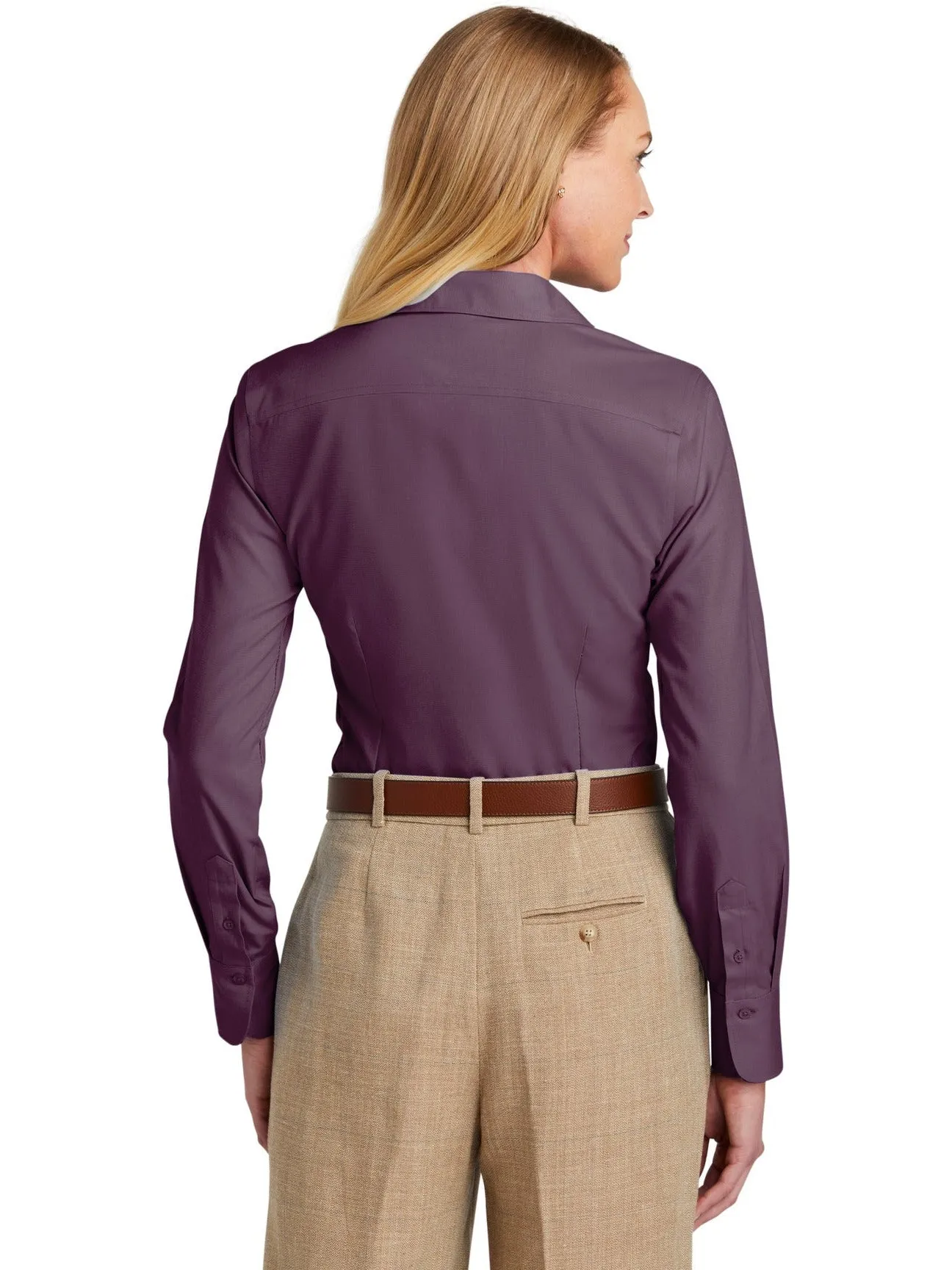 Brooks Brothers Ladies Wrinkle-Free Stretch Nailhead Shirt