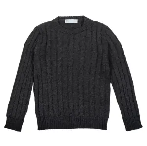 Cable Knit Jumper - Grey
