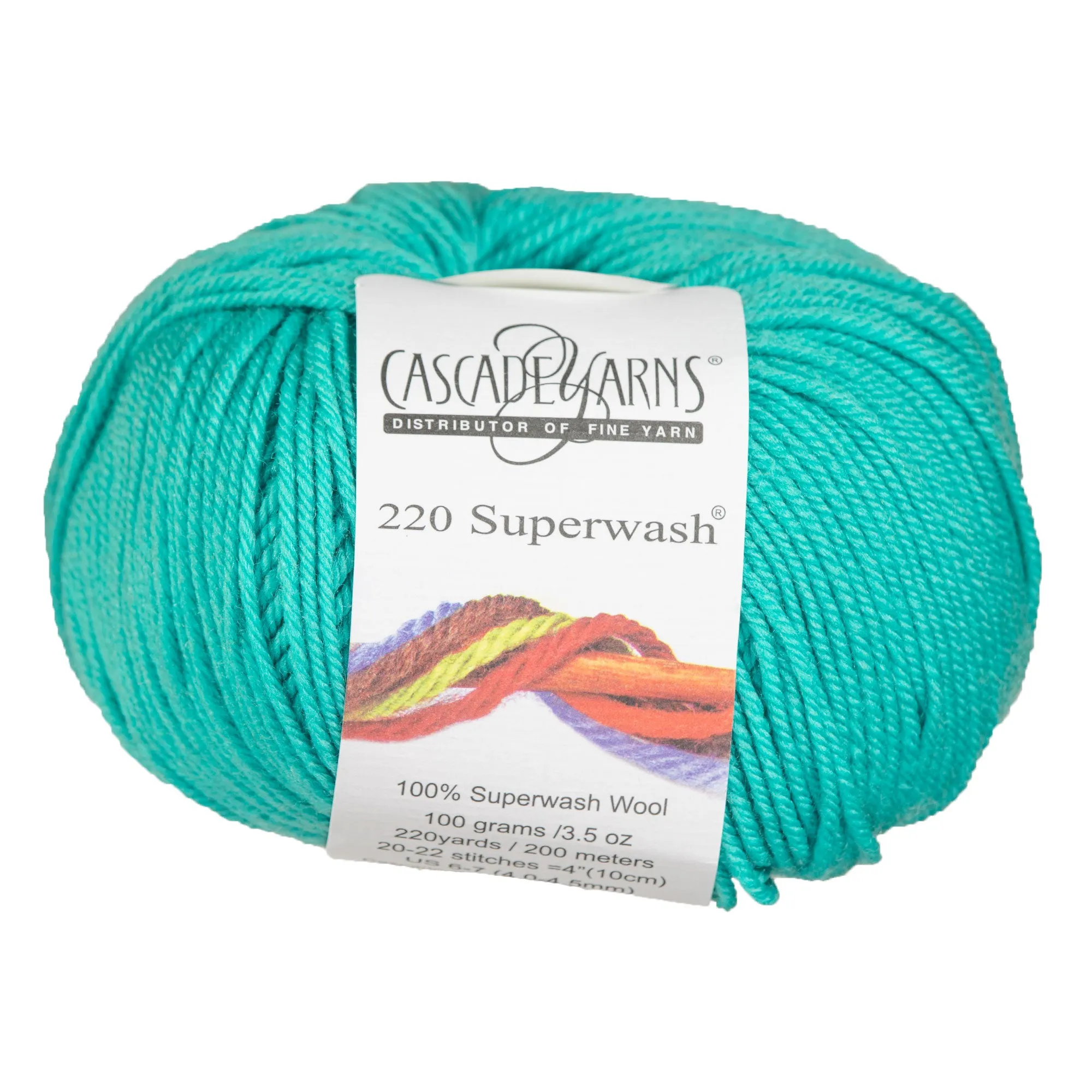 Cascade Yarns 220 Superwash Yarn - 0259 Blue Turquoise