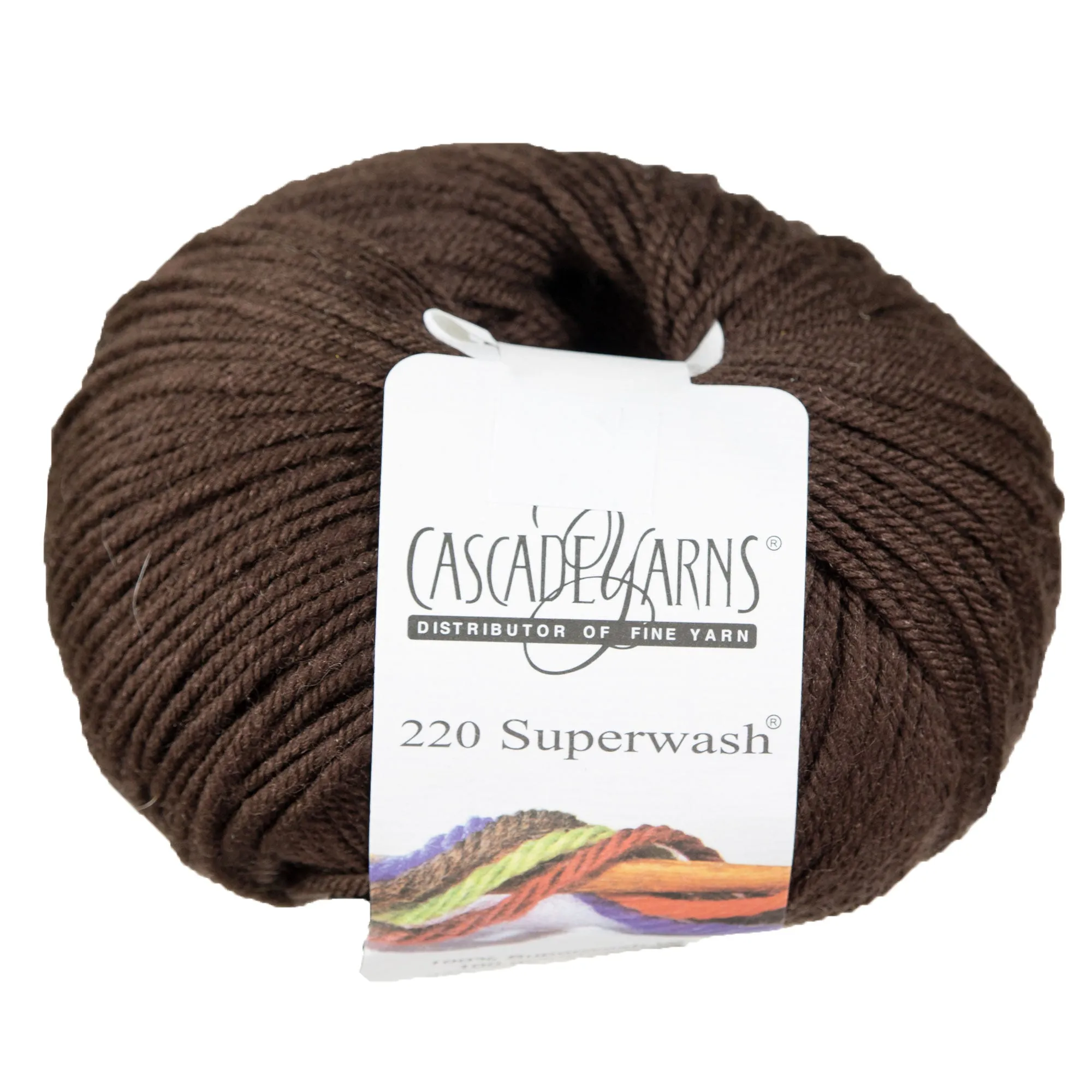 Cascade Yarns 220 Superwash Yarn - 0819 Chocolate
