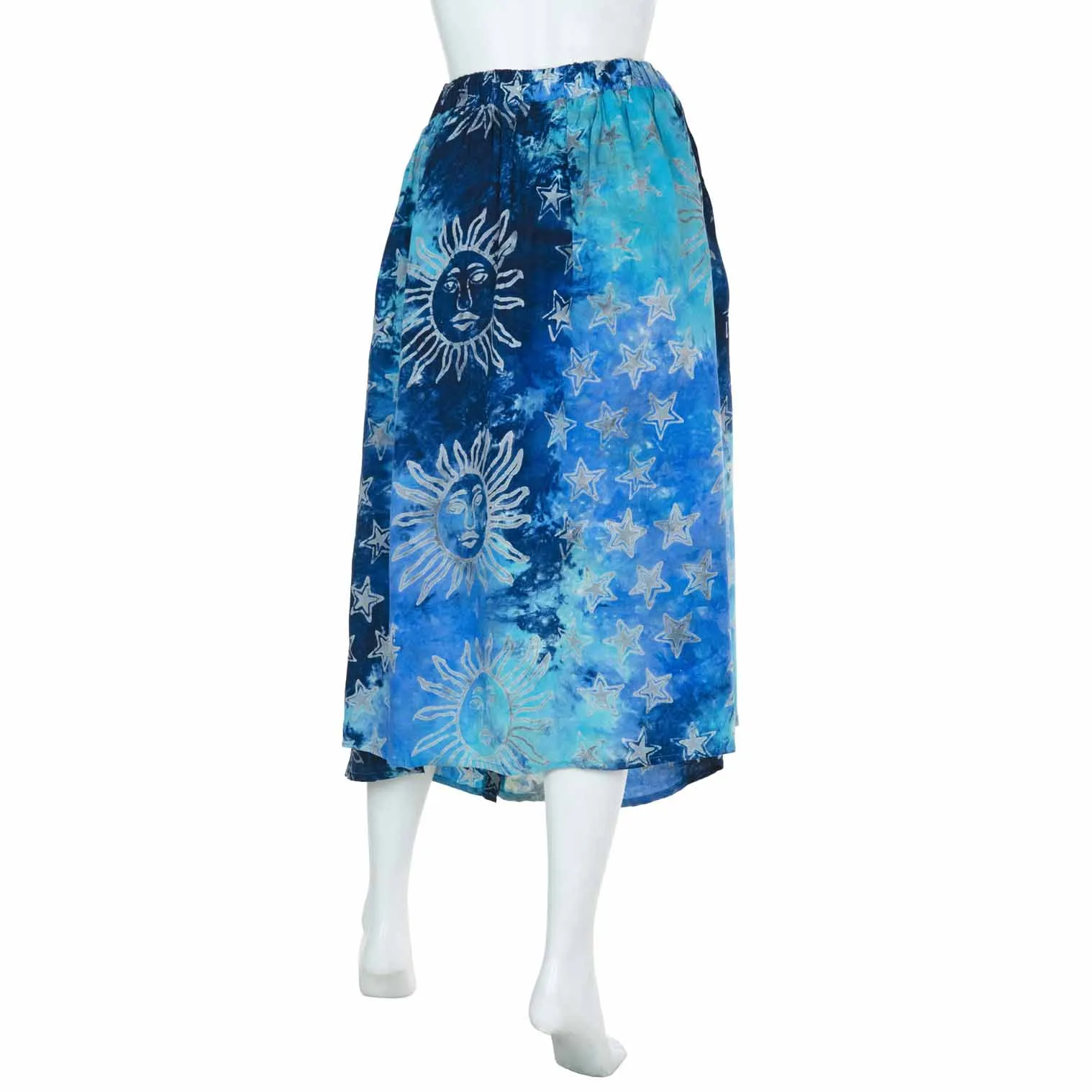 Celestial Button Skirt