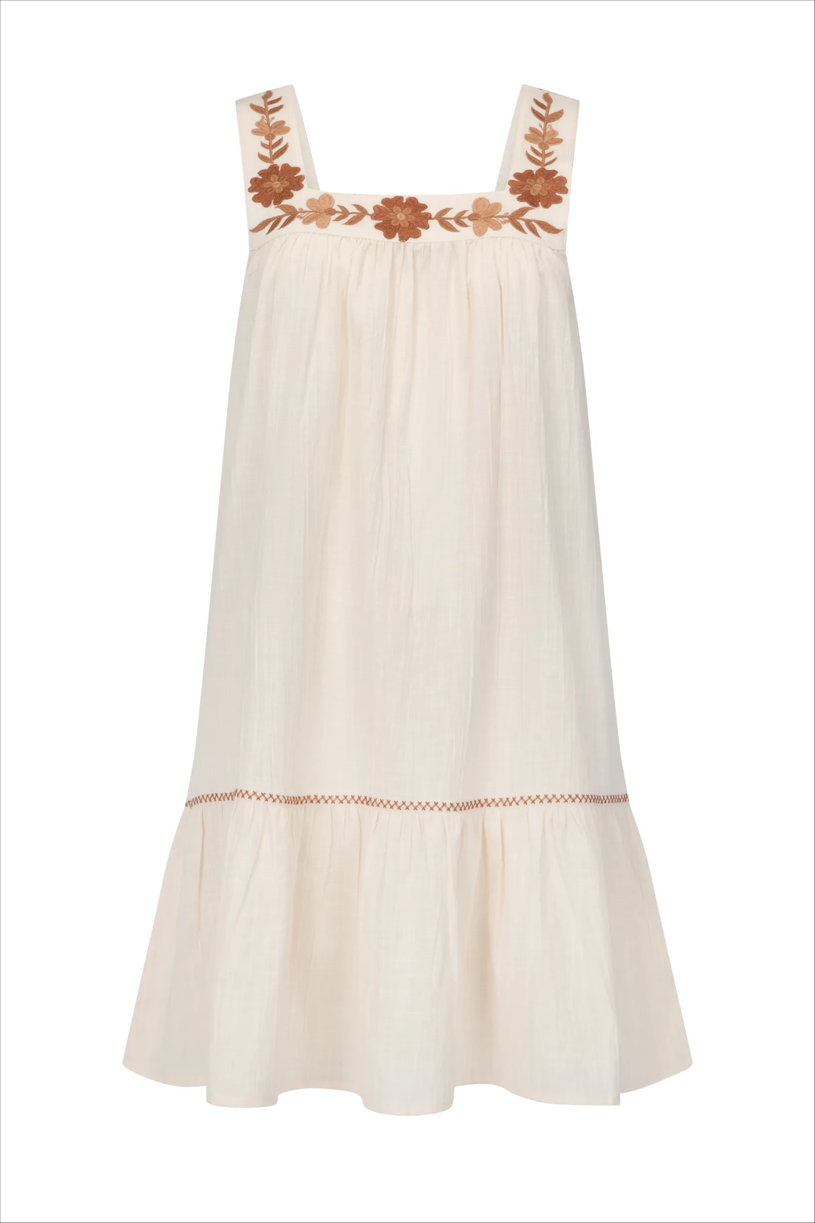 Chloe Mini Dress - Pearl
