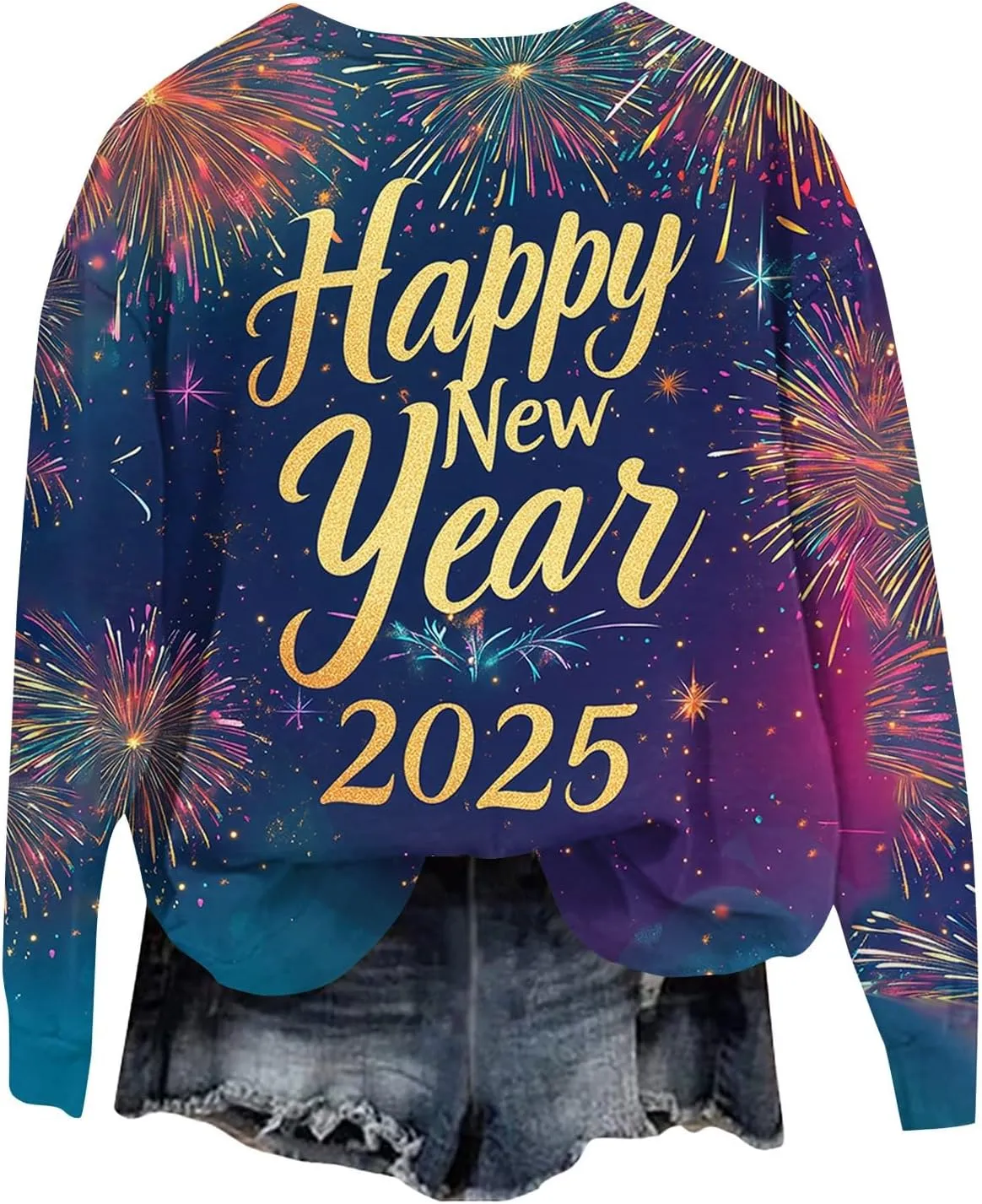 Christmas Sweatshirts For Women 2024 Santa Pullover Crewneck Long Sleeve Tops Loose Fit Fall Winter Clothes