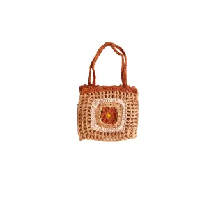 Crochet Purse - Ginger Flower