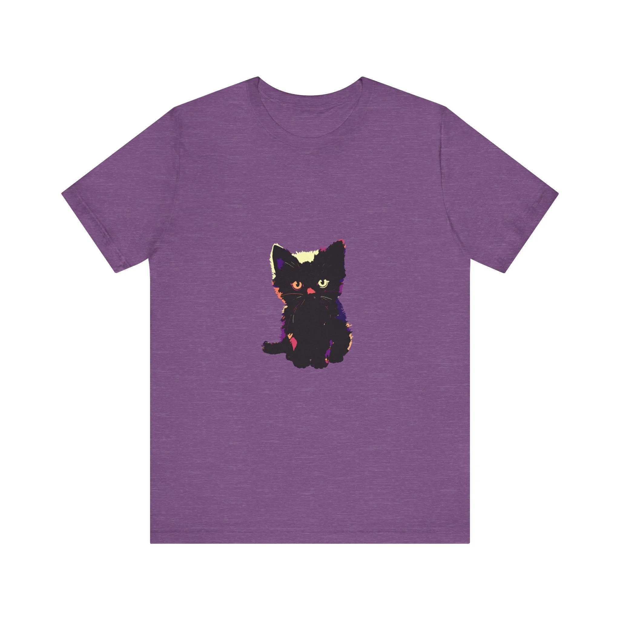 Cute Black Cat Graphic Tee