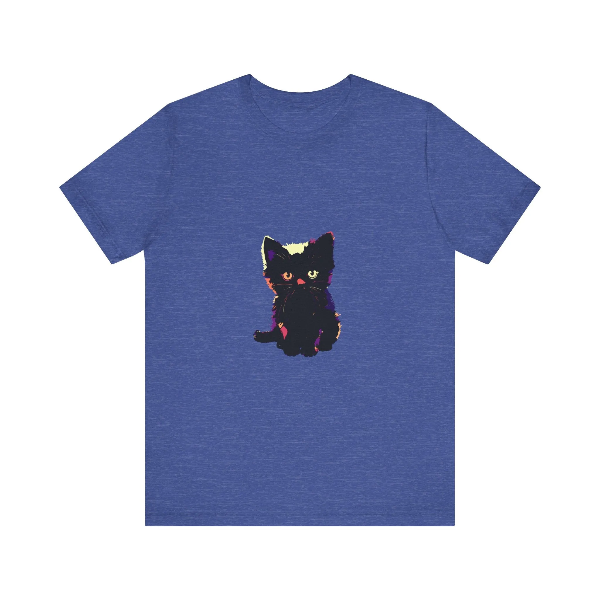 Cute Black Cat Graphic Tee