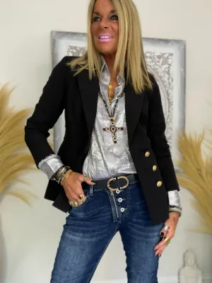 Double-Breast Blazer
