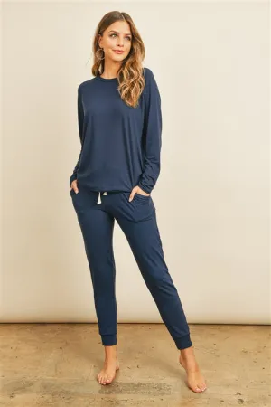Fireside Blue Loungewear Pajama Set
