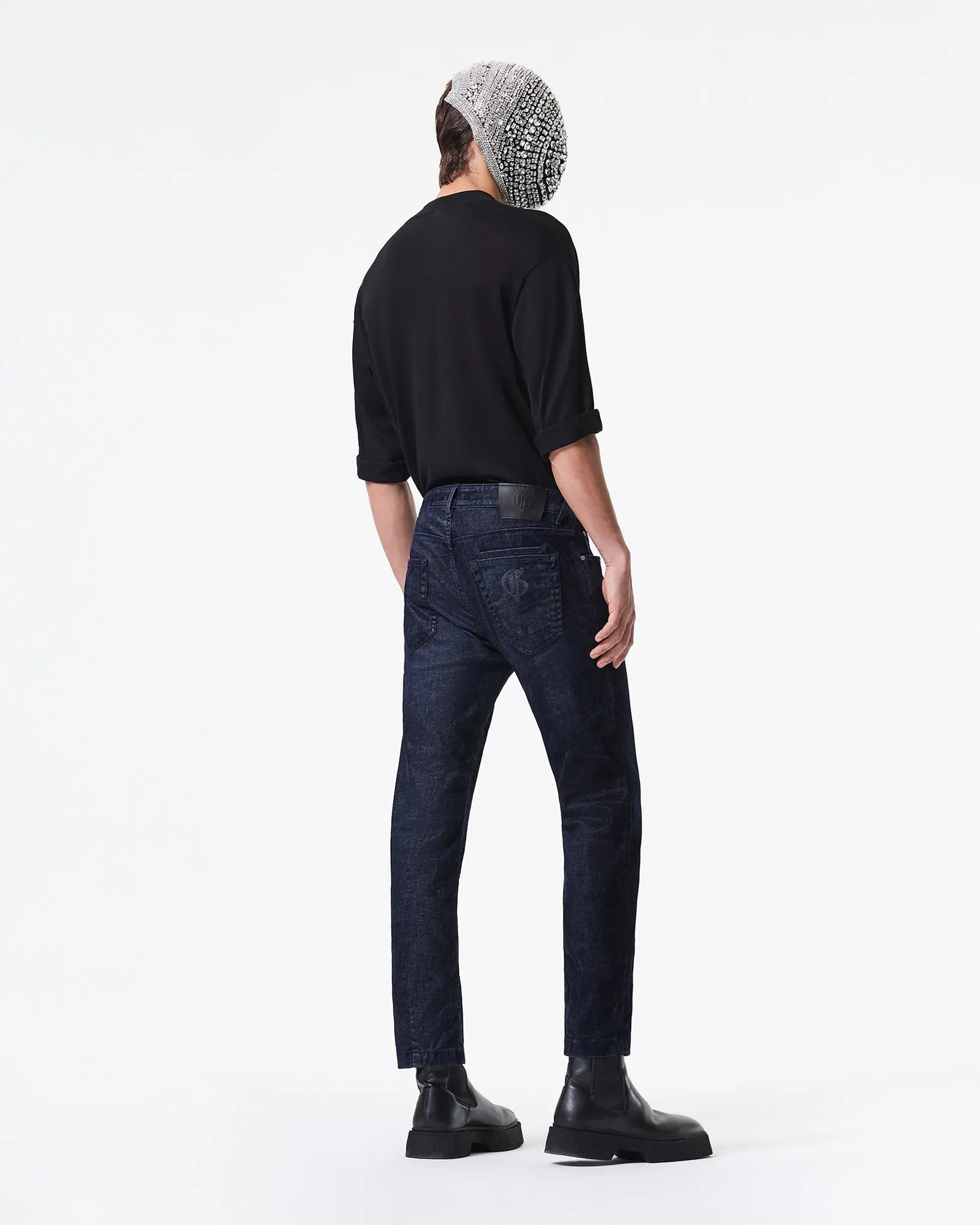 FIVE POCKET REGULAR FIT JEANS