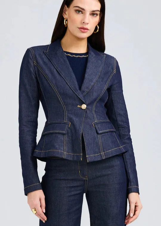 Generation Love Mara Sheen Denim Jacket