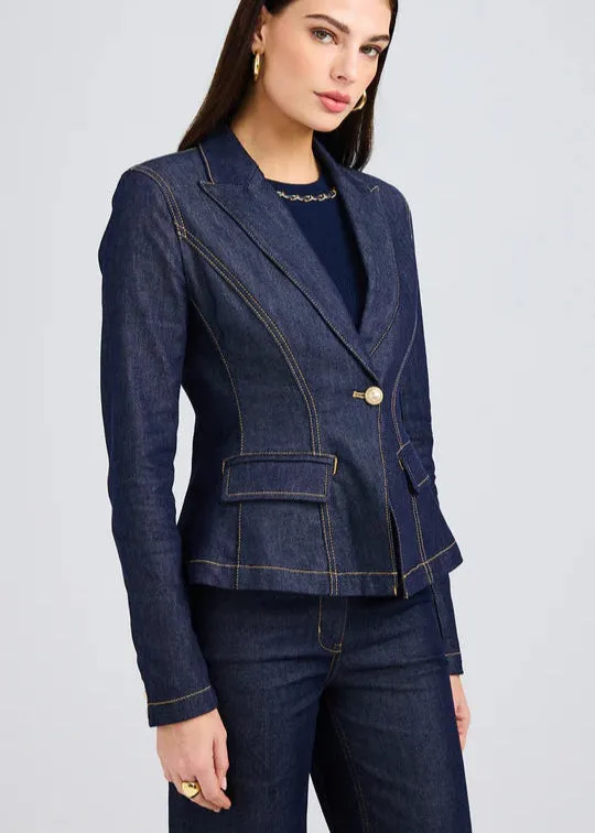 Generation Love Mara Sheen Denim Jacket