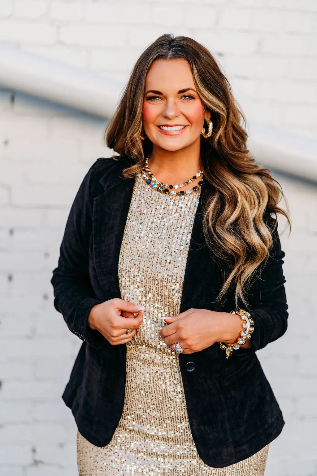 Liverpool: Fitted Blazer in Black