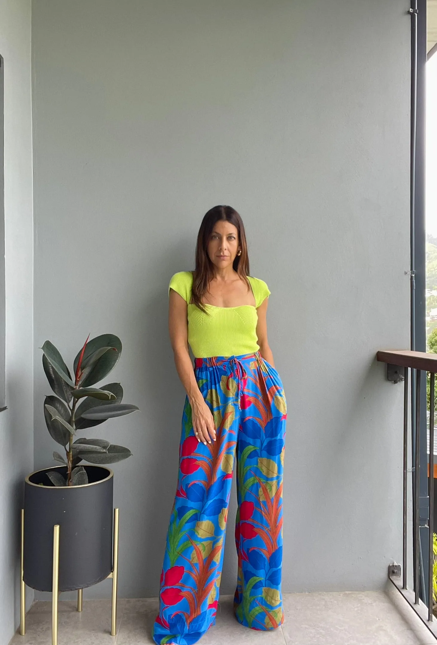Maddie Top - Lime