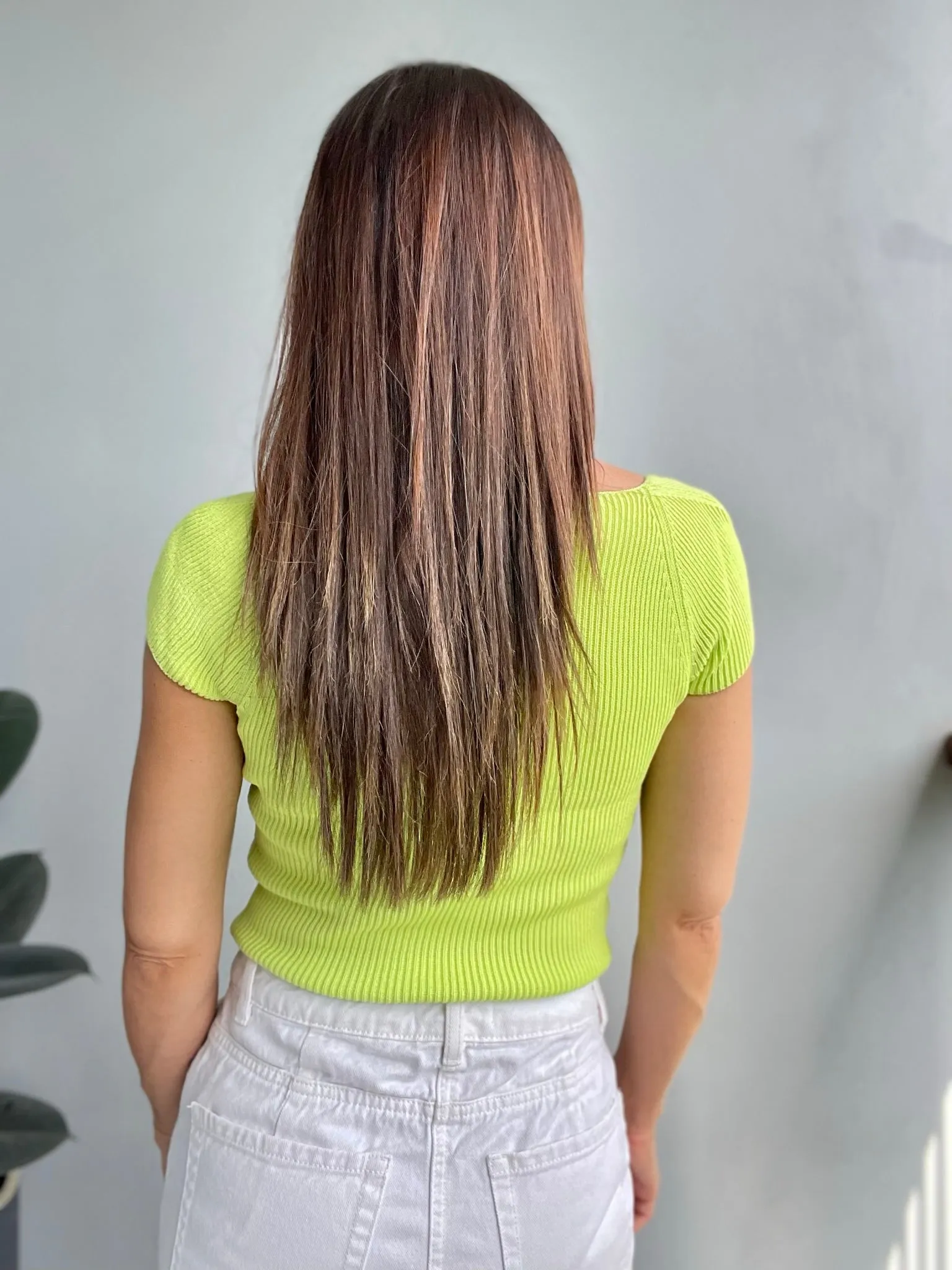 Maddie Top - Lime