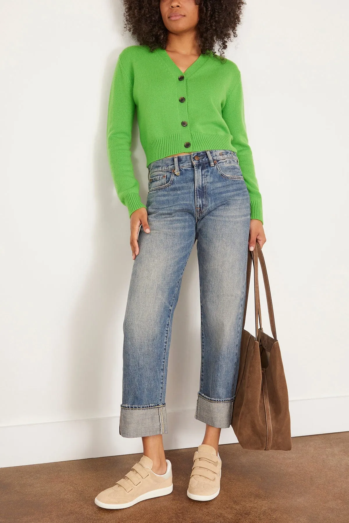 Marion Cardigan in Evergreen