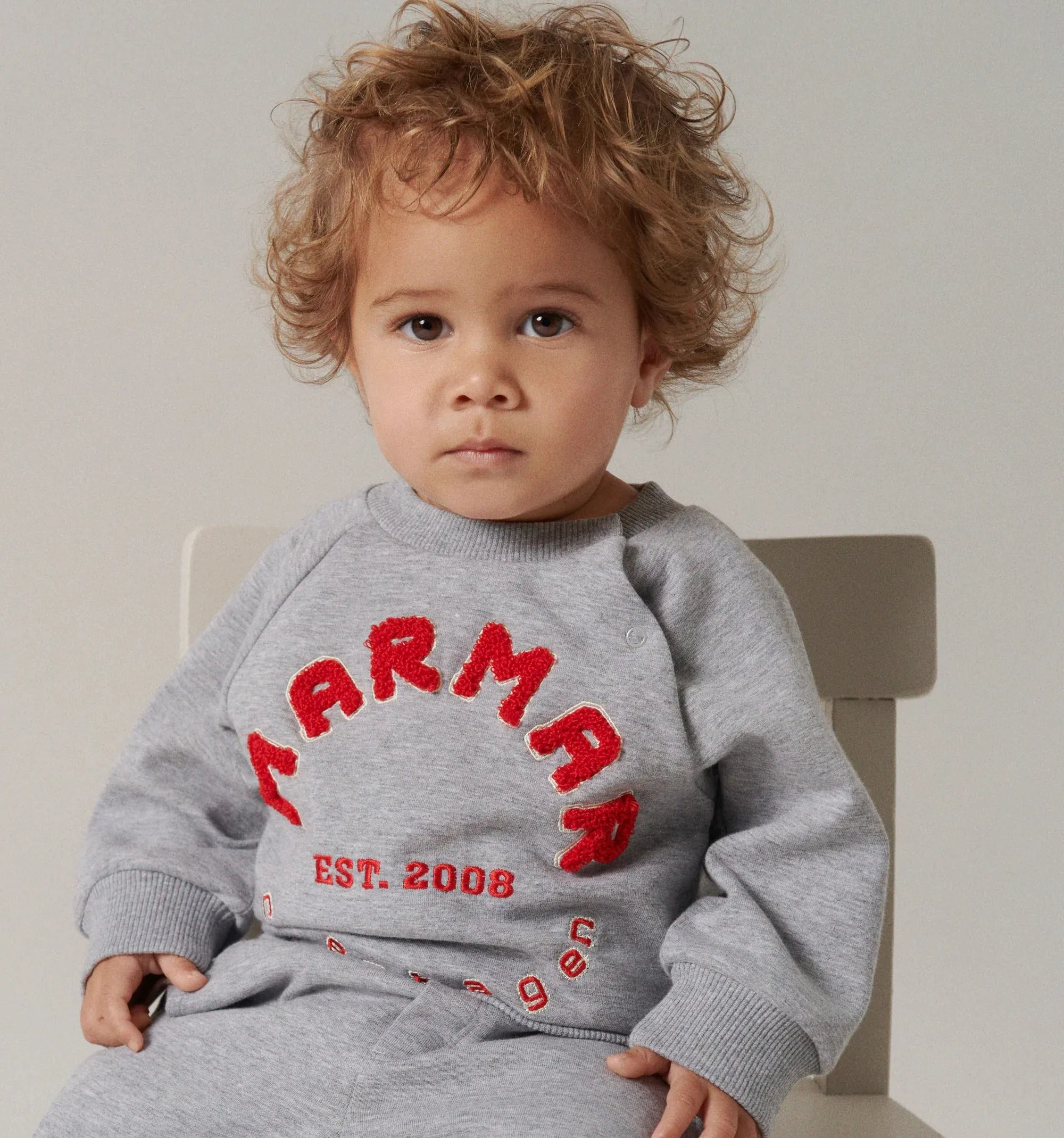 MarMar Baby Red Logo Theos Sweatshirt