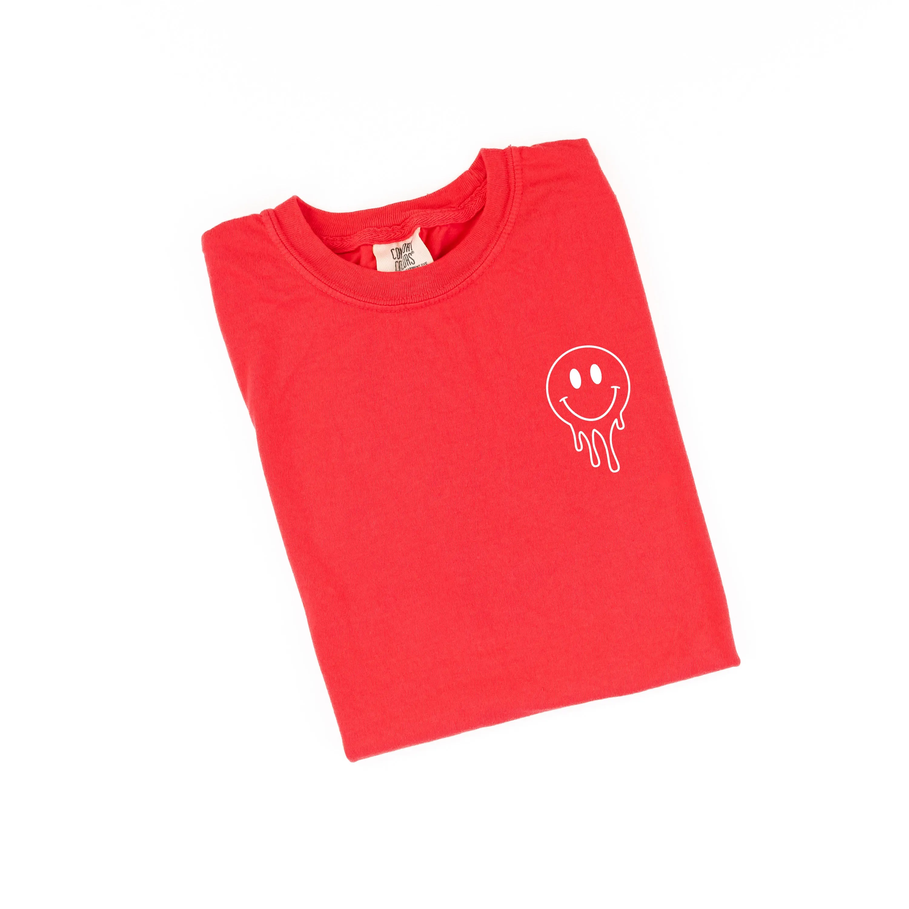 Melting Motherhood - ONE OF THOSE MOM DAYS - (w/ Melty Smiley) - SHORT SLEEVE COMFORT COLORS TEE
