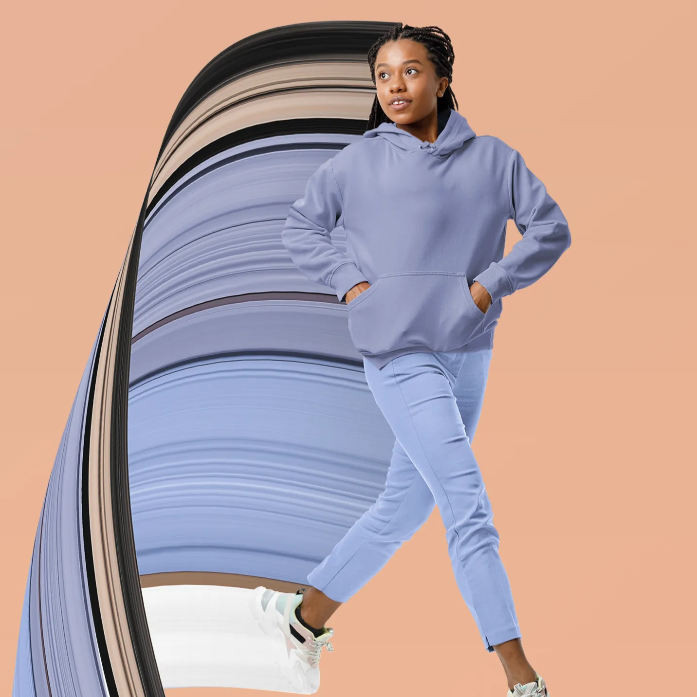 Pantone Combo Women's Hoodie and Joggers Set