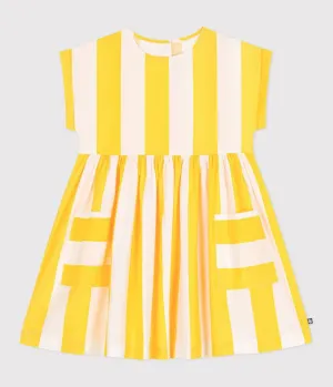 Petit Bateau Yellow Dress | Little Loungers
