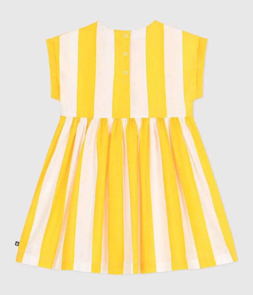 Petit Bateau Yellow Dress | Little Loungers