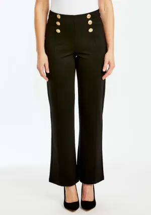 Ping Pong Ponte Bootleg Pant in Black