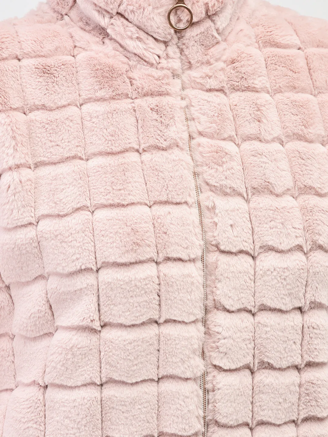 Pink Fur Jacket