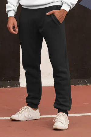 Plain Black Jogger Pants