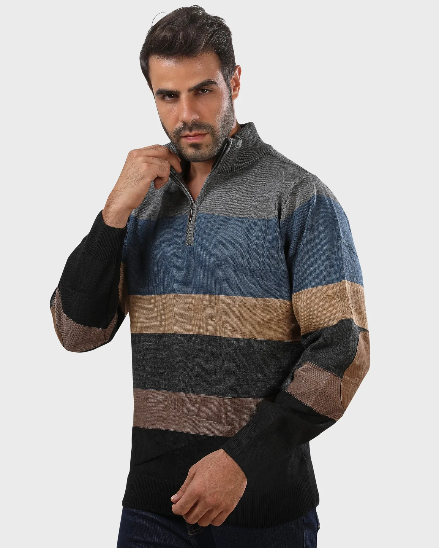Pullover Mock Neck-205/4