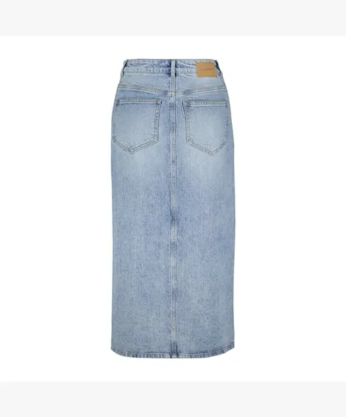 Red Button Womens Sibelle Skirt Straight Bleach