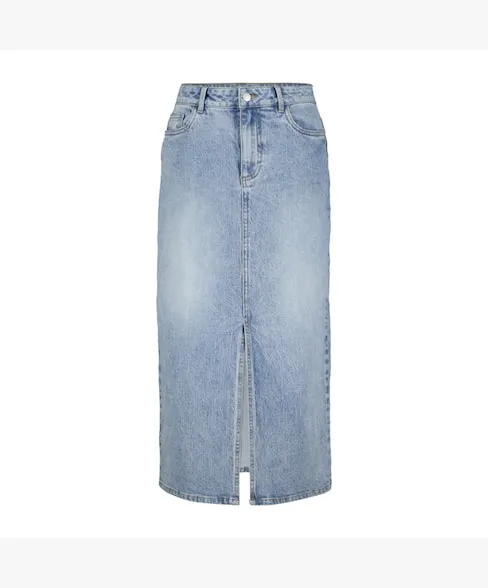 Red Button Womens Sibelle Skirt Straight Bleach