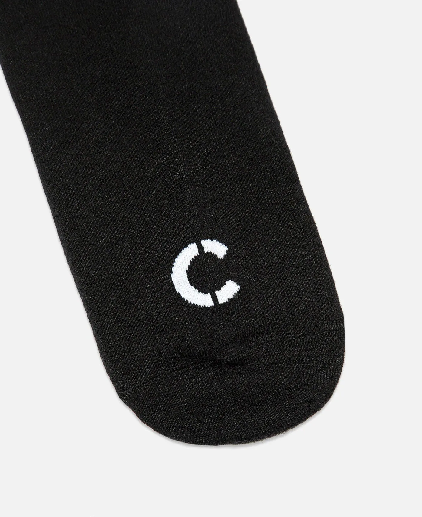 Script Socks - White/Black