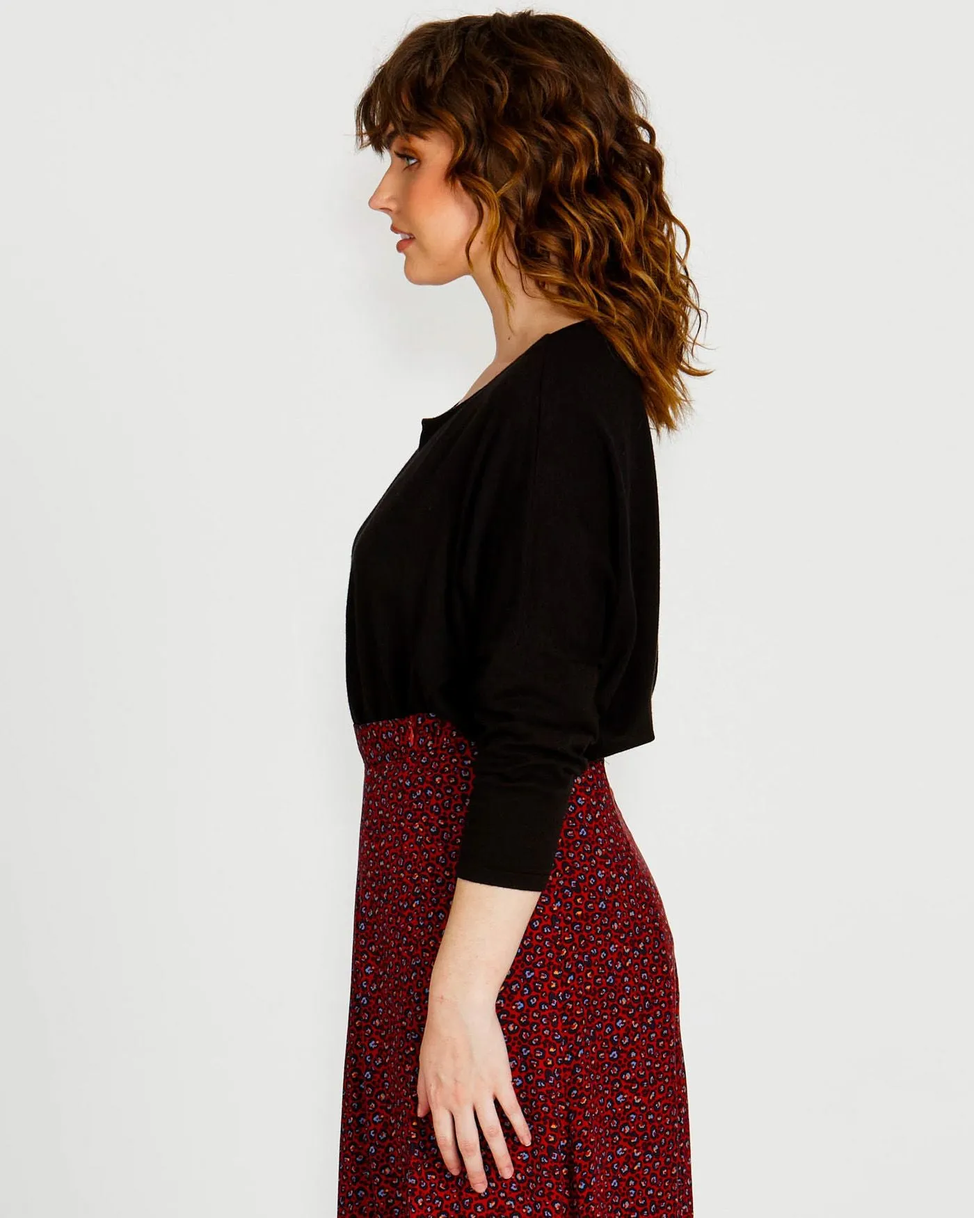 SHIV BATWING KNIT - BLACK