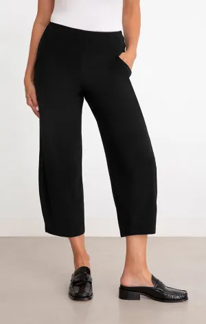 Sympli Fall 2024 - Narrow Lantern Pant W/Pockets-27237-Black
