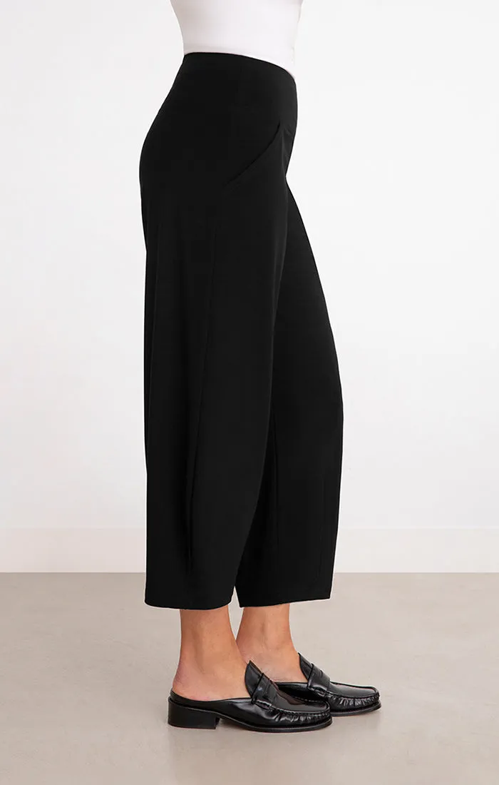 Sympli Fall 2024 - Narrow Lantern Pant W/Pockets-27237-Black