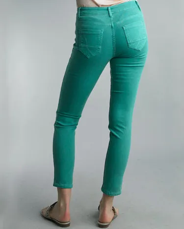 Tempo Paris - Flora Reversible Pants - Green