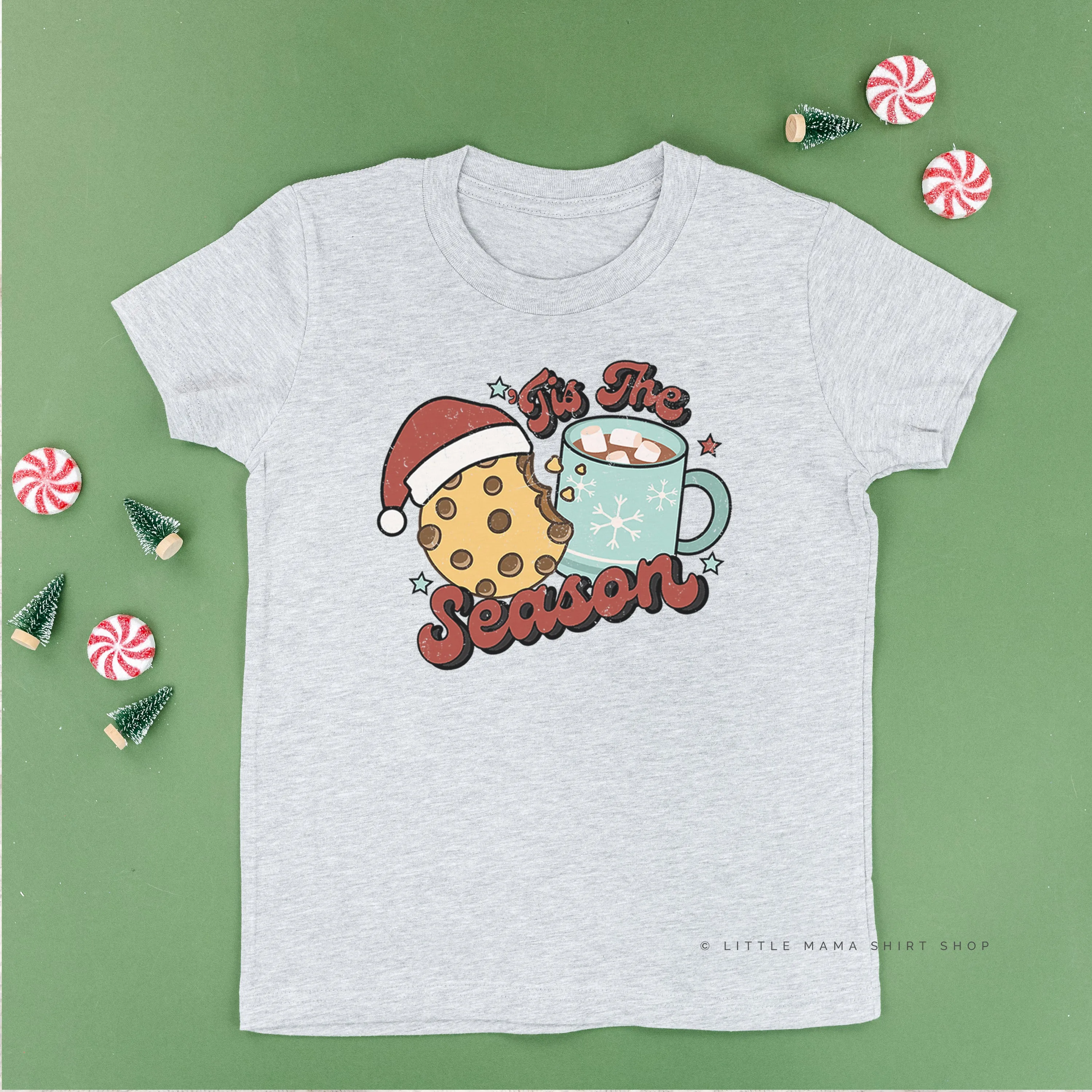 'Tis The Season - Cookie & Hot Cocoa - Child Tee