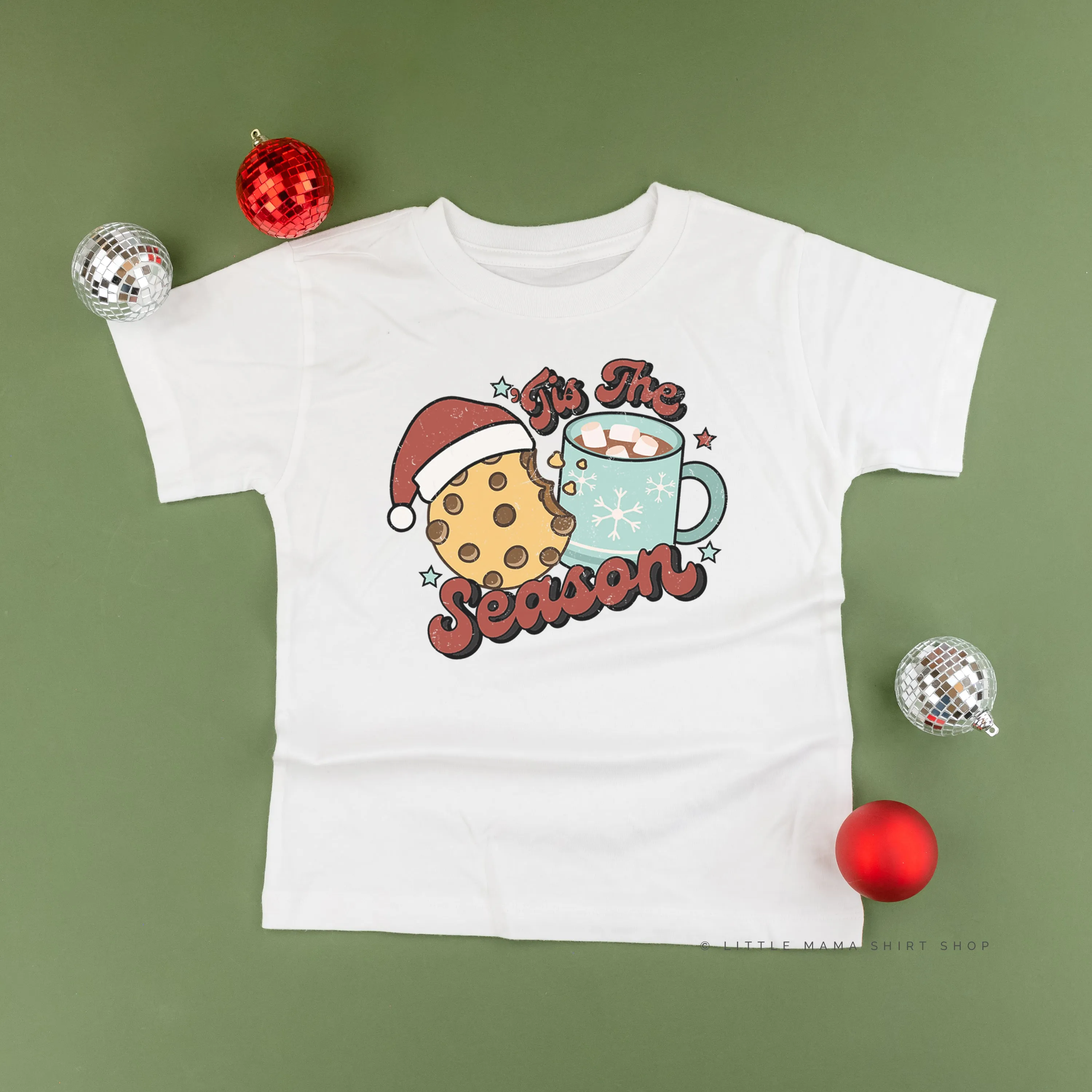 'Tis The Season - Cookie & Hot Cocoa - Child Tee