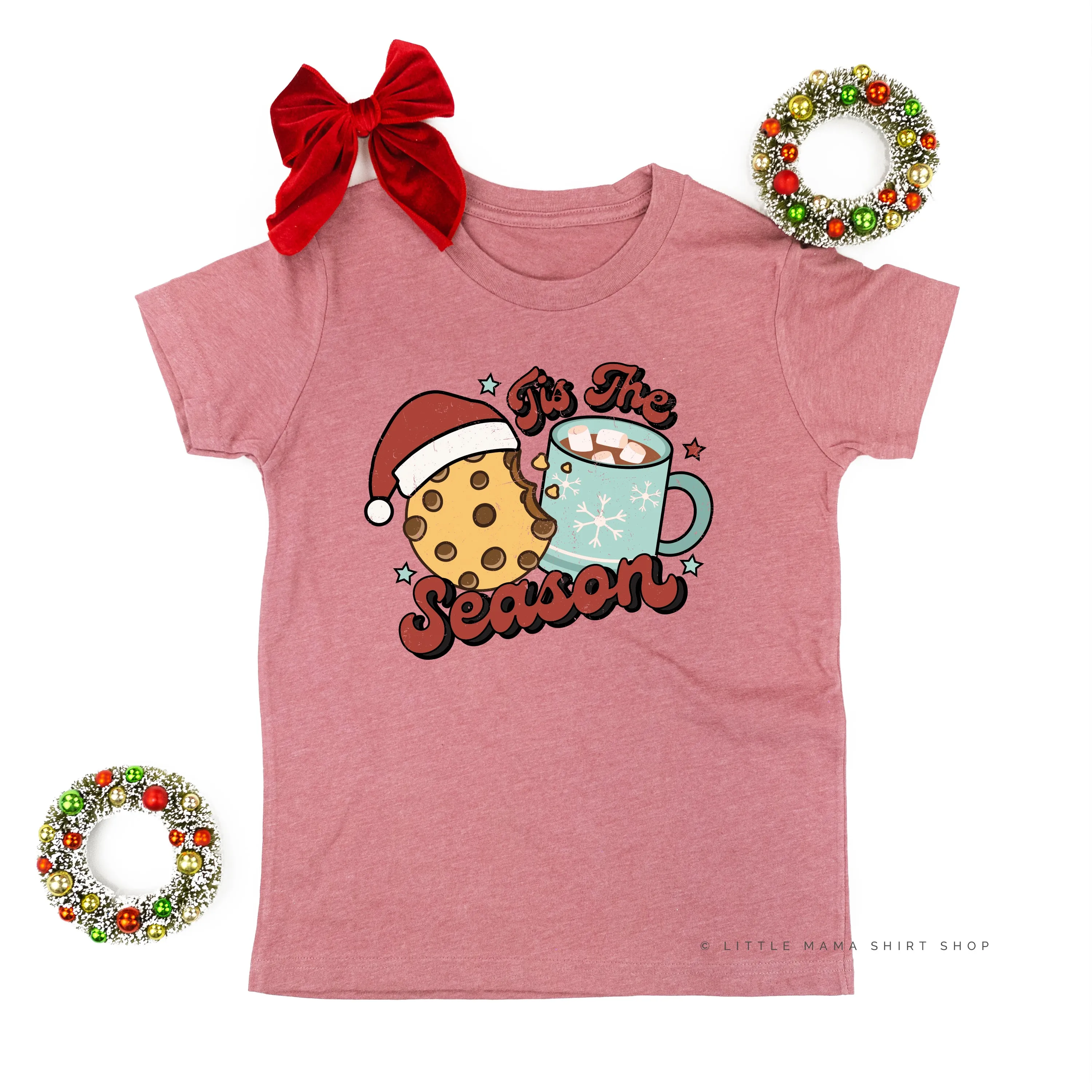 'Tis The Season - Cookie & Hot Cocoa - Child Tee