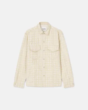 Tristo - Sale Patch Pocket Denim Overshirt - Natural Monogram