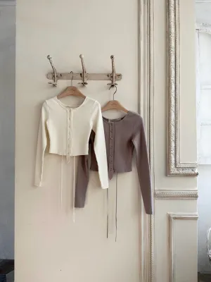 Vella Cotton Adult Cardigan _2Colours